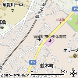 福島県須賀川市並木町70周辺の地図