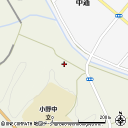 福島県田村郡小野町谷津作和久8周辺の地図