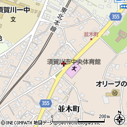 福島県須賀川市並木町63周辺の地図