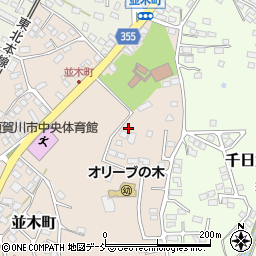 福島県須賀川市並木町162周辺の地図