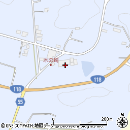 福島県須賀川市木之崎一本木周辺の地図