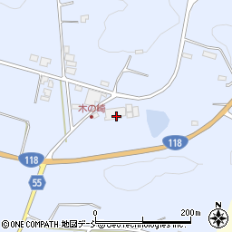 福島県須賀川市木之崎（一本木）周辺の地図