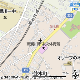 須賀川絵幟吉野屋周辺の地図