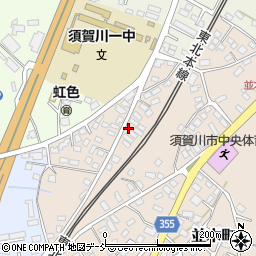 福島県須賀川市並木町99周辺の地図