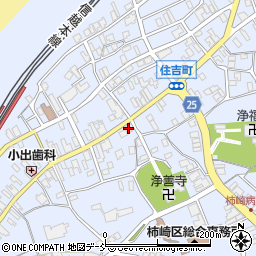 有限会社京屋佛壇店　柿崎住吉町店周辺の地図