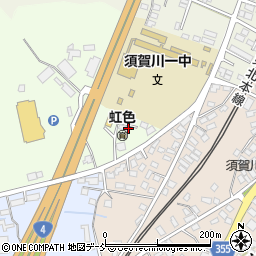 福島県須賀川市岩作1周辺の地図