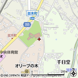 福島県須賀川市並木町155周辺の地図