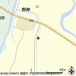 福島県天栄村（岩瀬郡）田良尾（上ノ原）周辺の地図