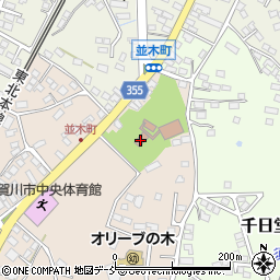 福島県須賀川市並木町153周辺の地図