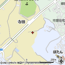 福島県須賀川市寺田87周辺の地図