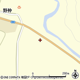 福島県岩瀬郡天栄村田良尾湯ノ後周辺の地図