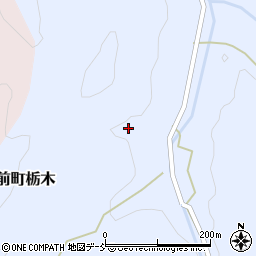 石川県輪島市門前町栃木ヨ周辺の地図