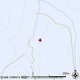 石川県輪島市門前町栃木（ヲ）周辺の地図