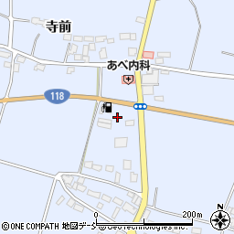 福島県須賀川市木之崎西田周辺の地図
