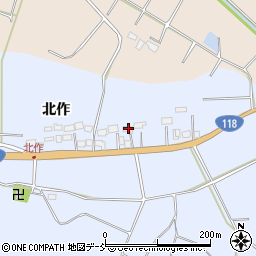 福島県須賀川市木之崎北作57周辺の地図