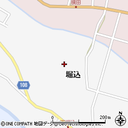 福島県須賀川市堀込浦通北110周辺の地図