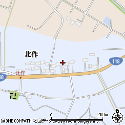 福島県須賀川市木之崎北作55周辺の地図