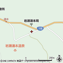 福島県岩瀬郡天栄村湯本中田36周辺の地図