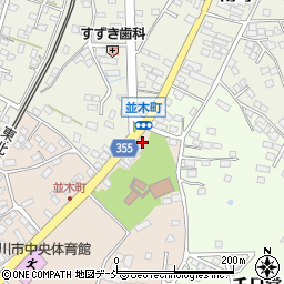 福島県須賀川市並木町148周辺の地図