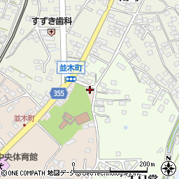 福島県須賀川市並木町151周辺の地図