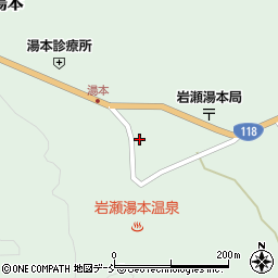 福島県岩瀬郡天栄村湯本居平周辺の地図