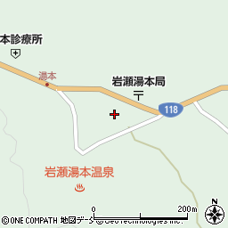 福島県岩瀬郡天栄村湯本居平32周辺の地図
