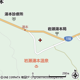 福島県岩瀬郡天栄村湯本居平41周辺の地図