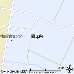 福島県須賀川市桙衝岡ノ内周辺の地図