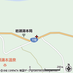 福島県岩瀬郡天栄村湯本中田165周辺の地図