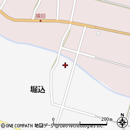 福島県須賀川市堀込（染地田）周辺の地図