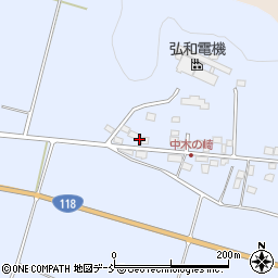 福島県須賀川市木之崎赤池周辺の地図