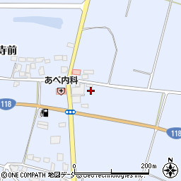 福島県須賀川市木之崎上之内周辺の地図