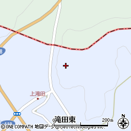 福島県天栄村（岩瀬郡）牧之内（瀧田山）周辺の地図