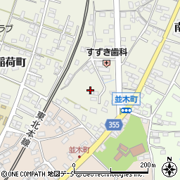 〒962-0838 福島県須賀川市南町の地図