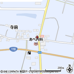 コスモ調剤薬局長沼店周辺の地図