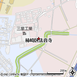 〒949-3211 新潟県上越市柿崎区法音寺の地図