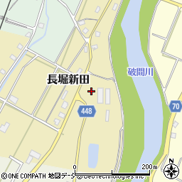 新潟県魚沼市長堀新田208周辺の地図