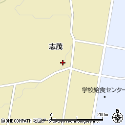 福島県須賀川市小中志茂周辺の地図
