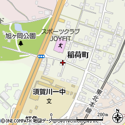 福島県須賀川市稲荷町124-1周辺の地図