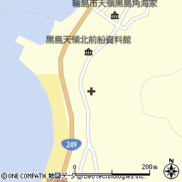 石川県輪島市門前町黒島町ロ40周辺の地図