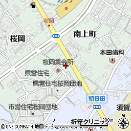 福島県須賀川市桜岡22周辺の地図