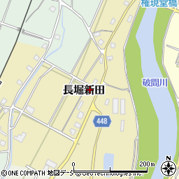 新潟県魚沼市長堀新田248周辺の地図