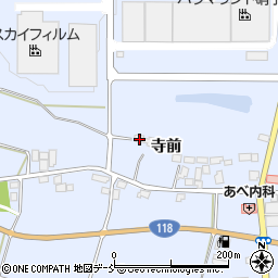 福島県須賀川市木之崎寺前40周辺の地図