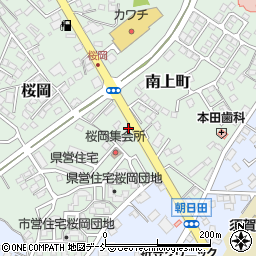 福島県須賀川市桜岡21周辺の地図