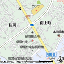 福島県須賀川市桜岡20周辺の地図