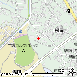福島県須賀川市桜岡151周辺の地図