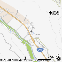 新潟県魚沼市小庭名周辺の地図