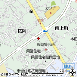福島県須賀川市桜岡26周辺の地図