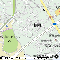福島県須賀川市桜岡78周辺の地図