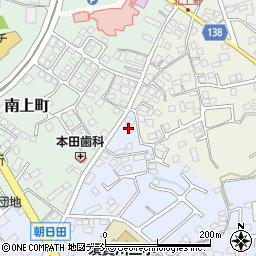 福島民友新聞社須賀川支社周辺の地図
